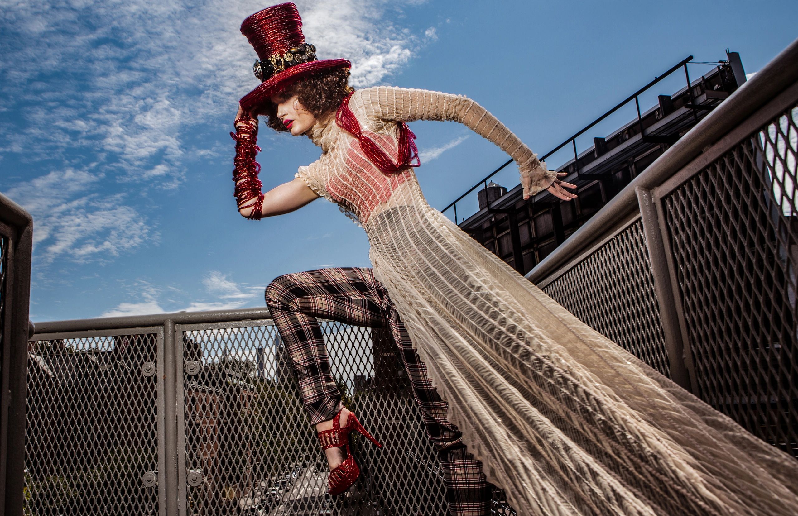 VIVYD Rewind The Mad Hatter Featuring Model Pauline Bynum